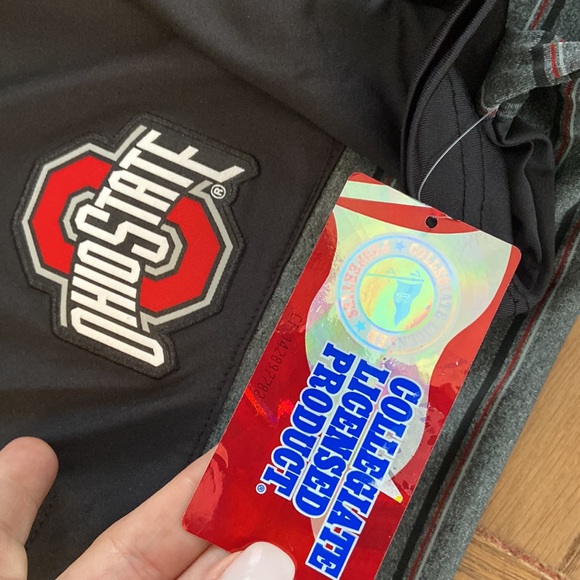 NWT | OHIO STATE Authentic Apparel Golf Polo Shirt ~ Mens SMALL - Picture 7 of 8